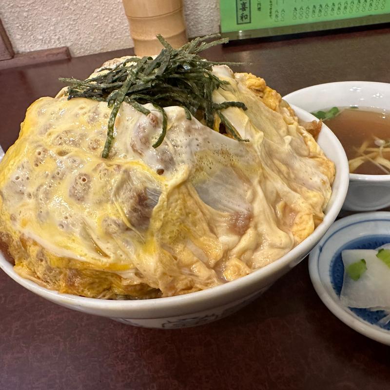 カツ丼(中華料理 登喜和)の写真