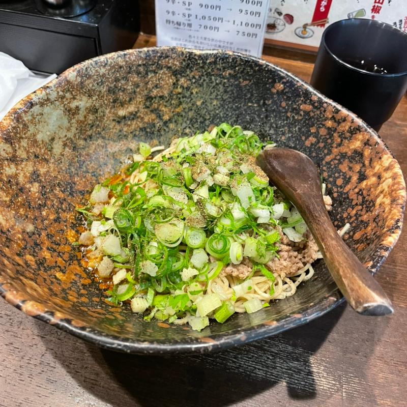 汁なし担担麺(汁なし担担麺専門 キング軒 大阪梅田店)の写真