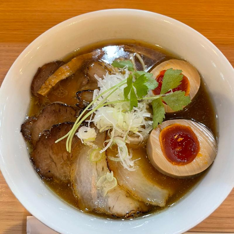 醤油らーめん(ガモウスマイル)の写真