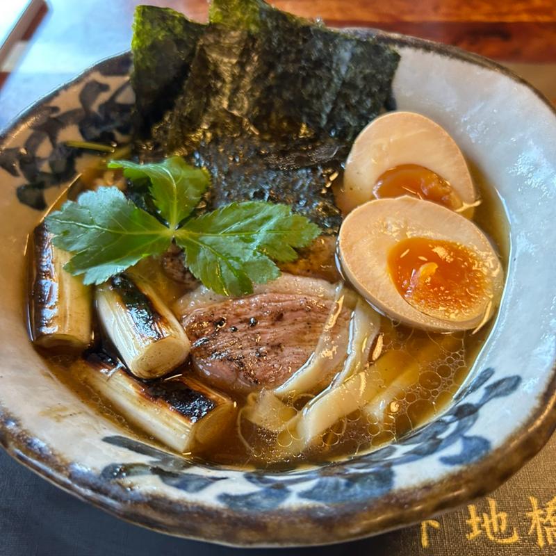 鴨醤油とりそば(とりそば下地橋)の写真