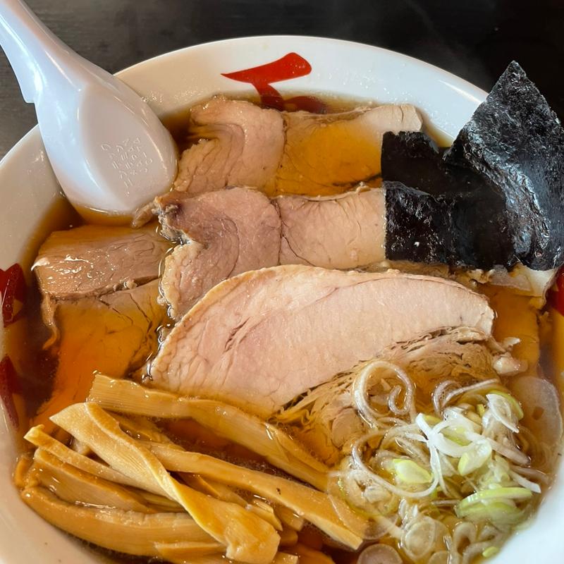 チャーシューメンあっさり(中華そば処 琴平荘 （コンピラソウ）)の写真