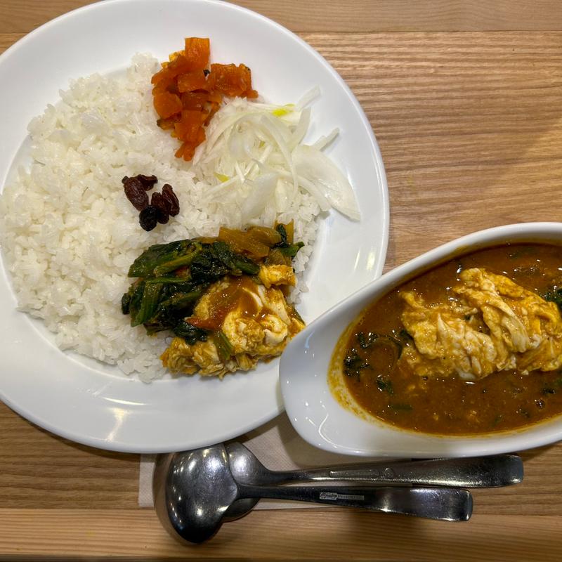 ポパイカレー(Spice and Vegetable 夢民)の写真