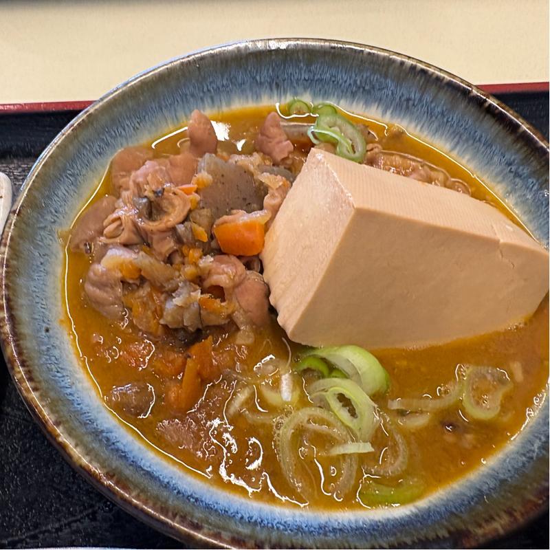 もつ煮込み定食(もつ煮込み みつ子食堂 入間店)の写真