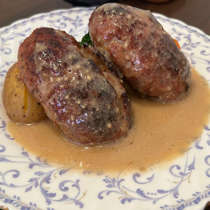 ハンバーグ日本風(レストラン シン)の写真