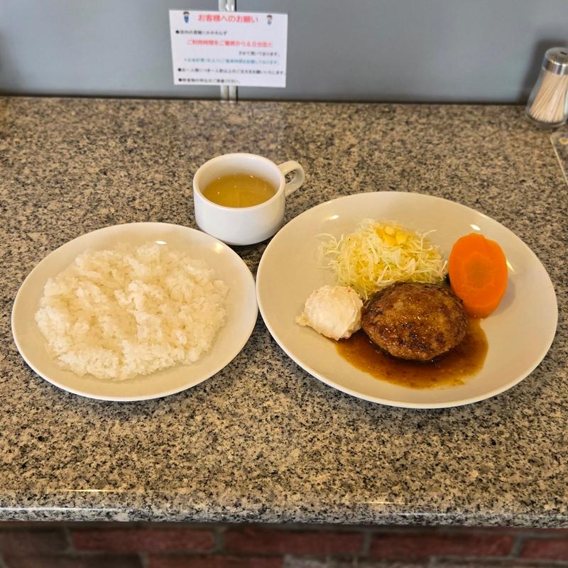 ハンバーグ(四ツ橋カフェ)の写真