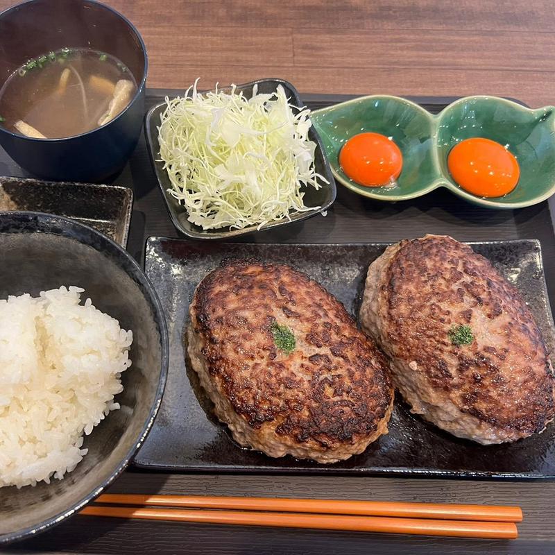 播州ハンバーグ飯(コンナトノロニハンバーグ)の写真