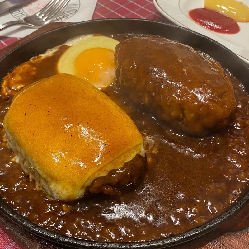 ハンバーグセット(洋食キムラ 野毛店 （ヨウショクキムラ）)の写真