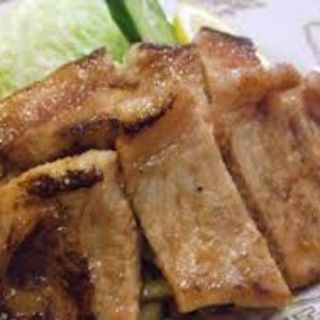 豚の生姜焼き(中華料理 白龍(ハクリュウ))