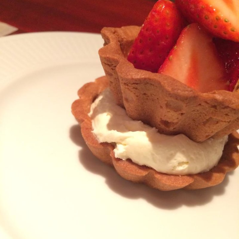 いちごケーキ(カフェ　マメヒコ　宇田川町店)