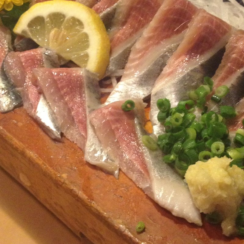 いわしの刺身(だるまや)