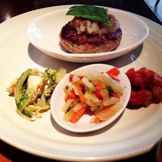いわしバーグランチ(はなやさい)
