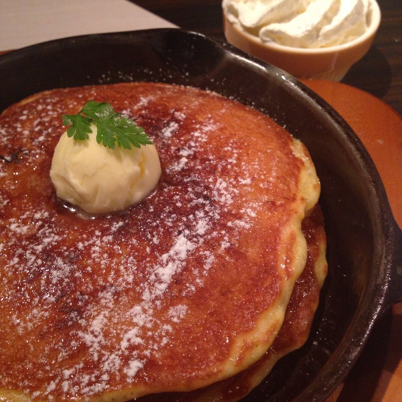 発酵バターの窯出しフレンチパンケーキ(GreenButter （グリーンバター【旧店名】MEXCOLA 茶屋町）)