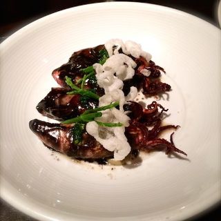 Seared Squid In Ink(The Bazaar by José Andrés)