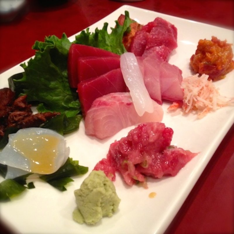 刺身ランチ(鮨元)