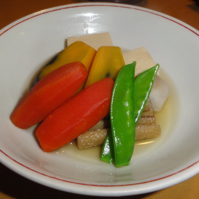 野菜炊き合わせ(てんぷらと和食 山の上 本店・御茶ノ水 （やまのうえ）)