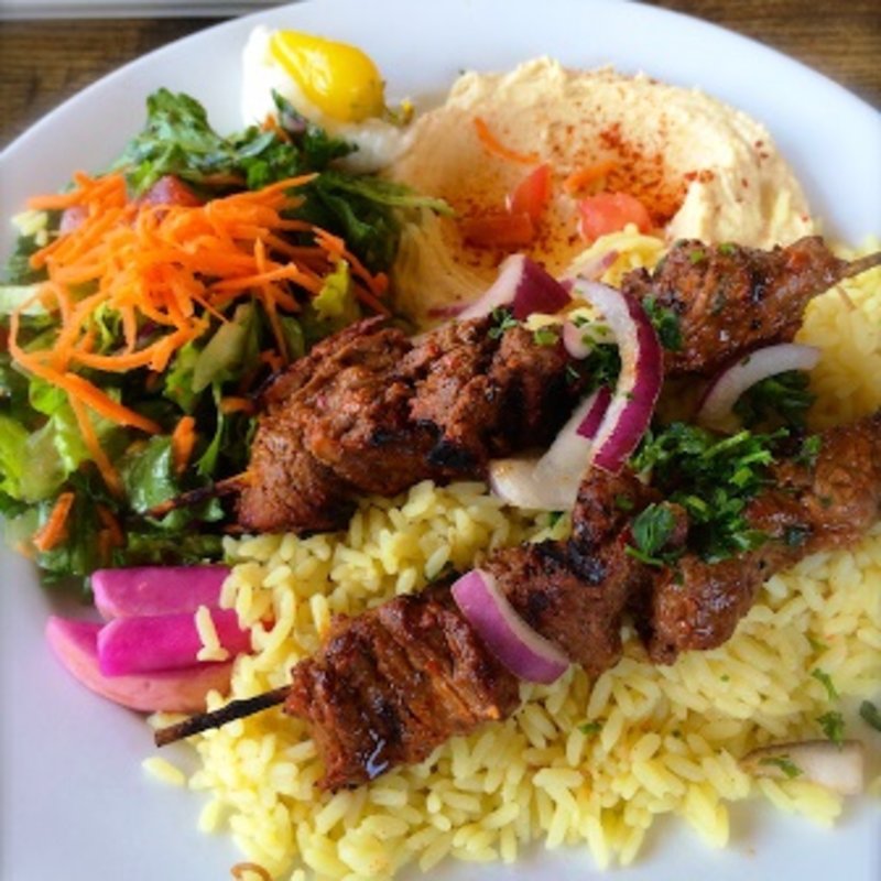 Beef Stake Kebab (Z Garden)