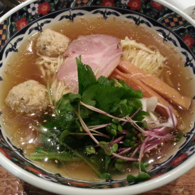 塩そば(鶏そばヒバリ （ＨＩＢＡＲＩ）)