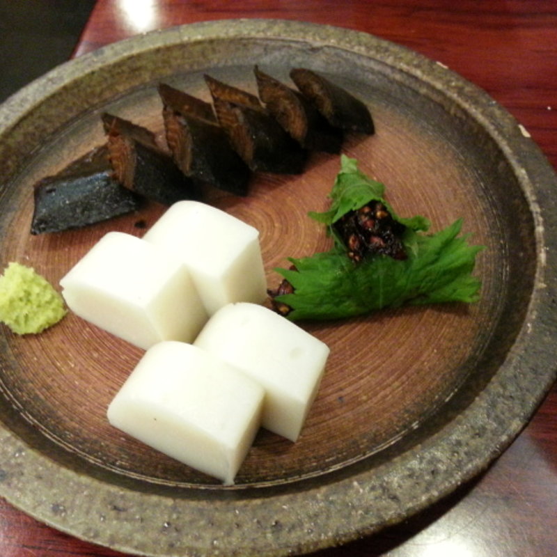 蕎麦屋のつまみ3点盛り(心洗庵(しんせんあん))