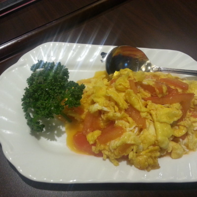 トマト炒め(天丹 銀座)