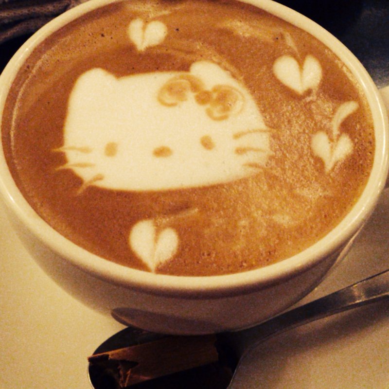 カプチーノ(cafe calce)