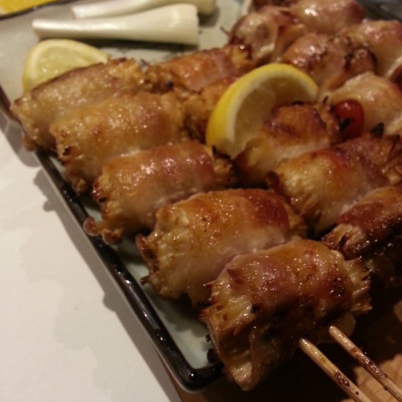 えのき巻(炭火やきとり 鳥元 西口店)