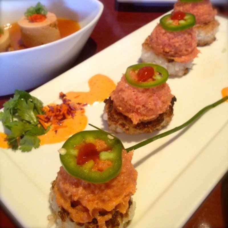Spicy Tuna on Crispy Rice(Kabuki Japanese Restaurant)