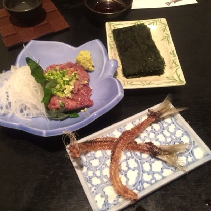 あじのなめろう(海鮮市場いさりび)