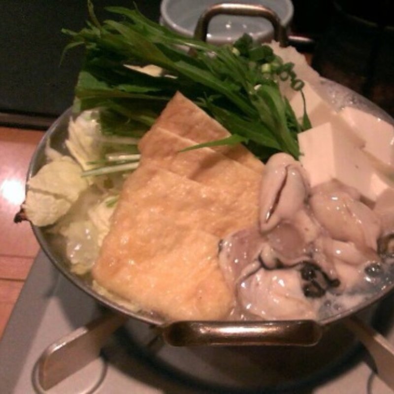 牡蠣のみぞれ葱鍋(能登美)