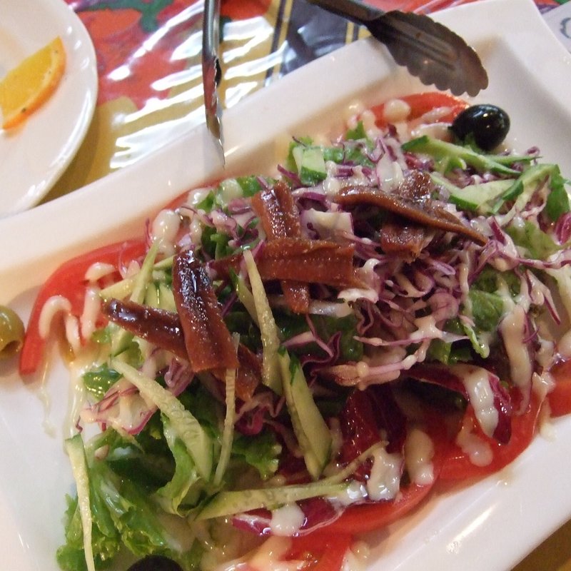 アンチョビのサラダ(ふぇるじなんど)