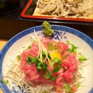 ざる＆中落ちしらす丼(Inaba Japanese Restaurant)