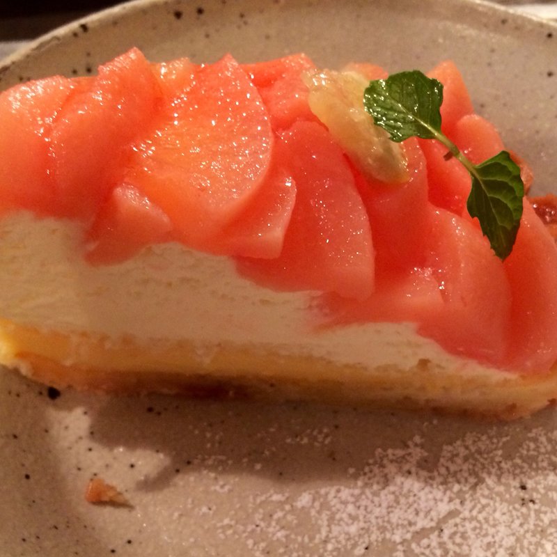 白桃のタルト(Cocopelli Shrimp 海と畑の台所)