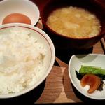 ご飯と味噌汁のセット(酢重ダイニング 渋谷ヒカリエ店 )