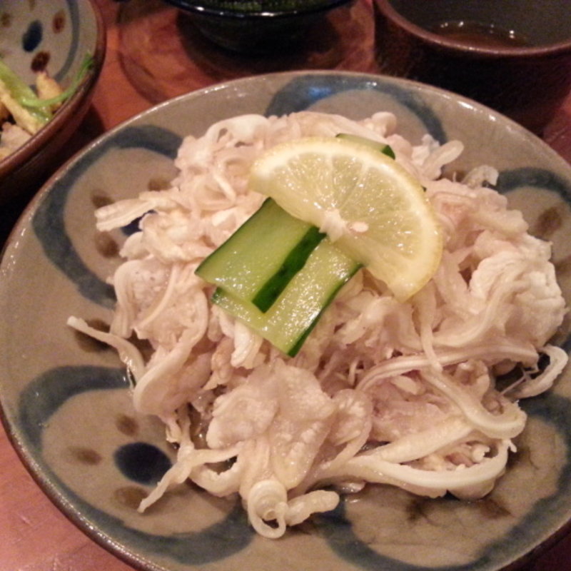 ミミガーさしみ(うりずん渋谷店)