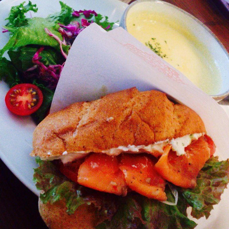 日替わりサンドランチ(ethical cafe)