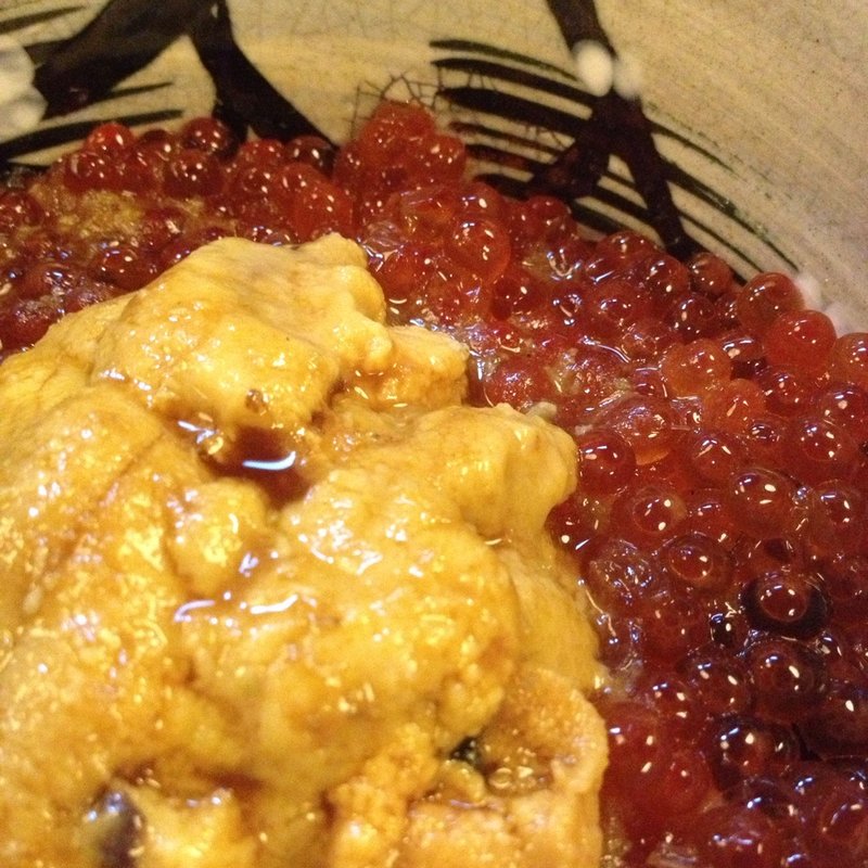 生うに・いくらちらし(ふじ鮨 積丹本店)