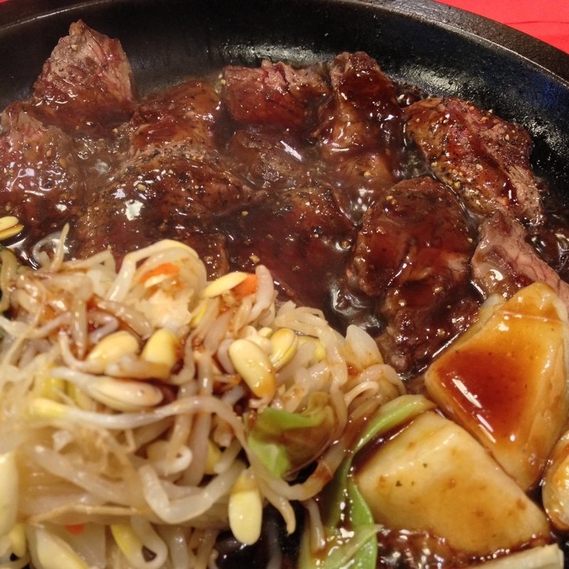 ロースステーキ(牛の家 世界二号店)