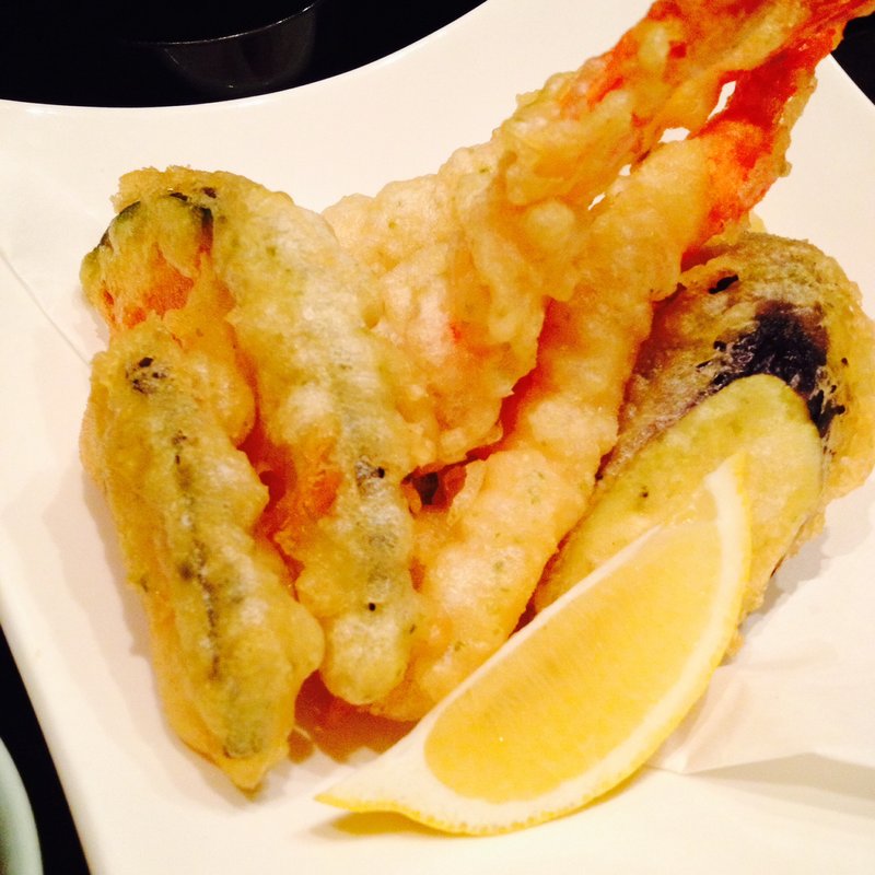 ”海鮮”天麩羅定食(ライスライス)