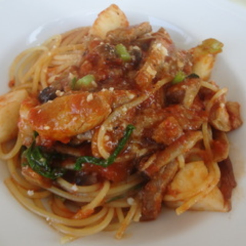 Pranzo C 前菜の盛り合わせ＋パスタ＋メイン料理＋ドルチェ＋ドリンク(カーサヴェッキア（ＣａｓａＶｅｃｃｈｉａ）)