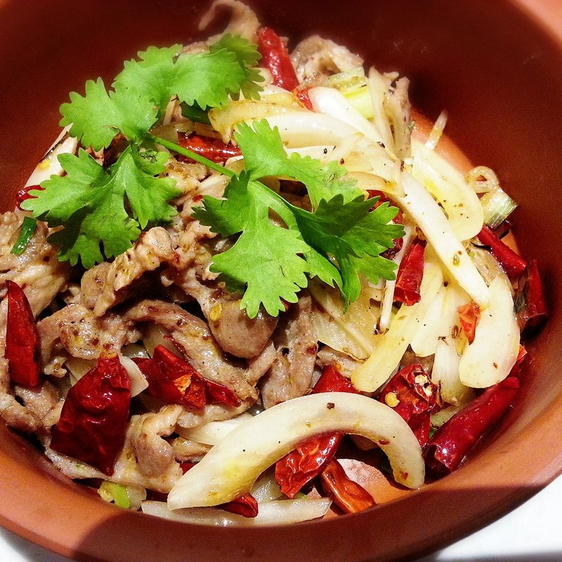 ラム肉のクミン炒め(阿里城 ノースポートモール店)