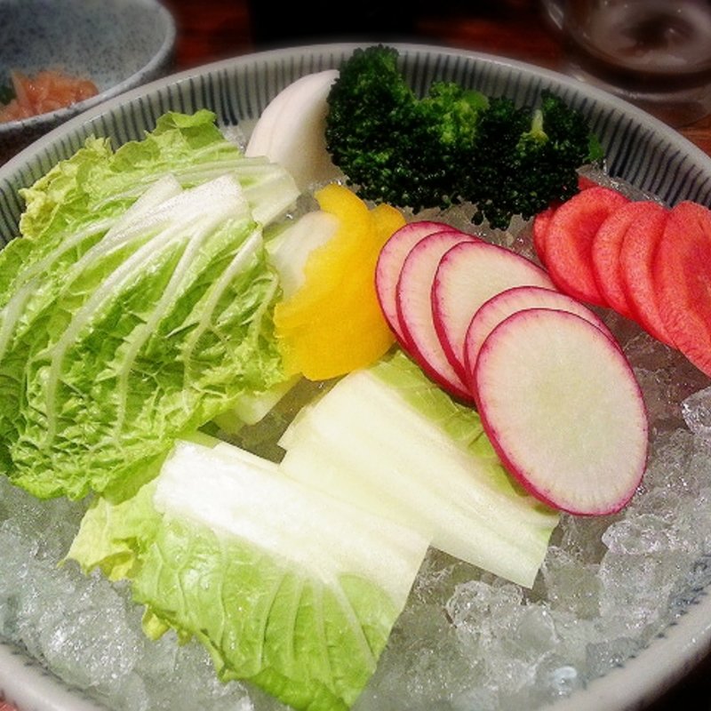 朝採り野菜のまるかじり(ほの字 恵比寿店)