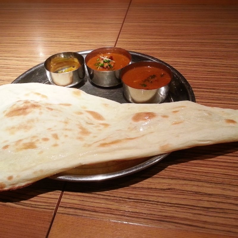 ランチセット（カレー2種類）(アッサム 築地店)