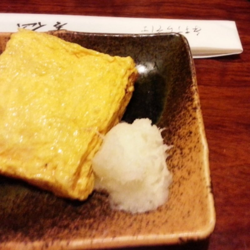 出汁巻き玉子(手打ちそば 吉仙（きちせん）)