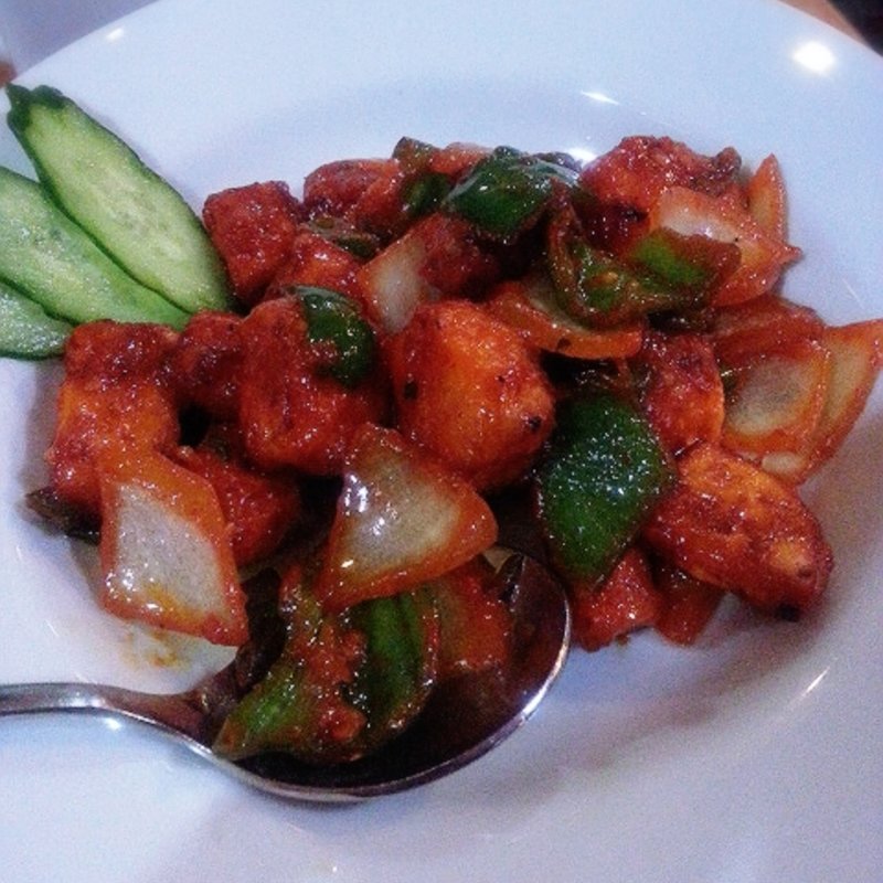 パニール・チリ(ニルワナム 神谷町店)