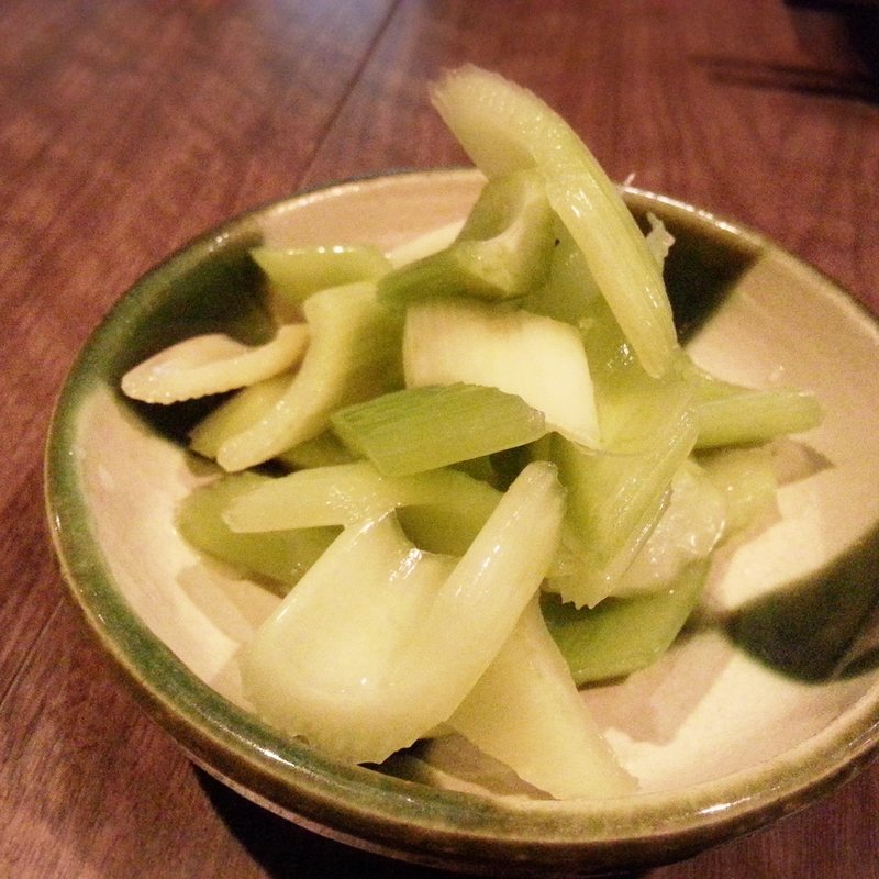 セロリの浅漬け(うま虎)