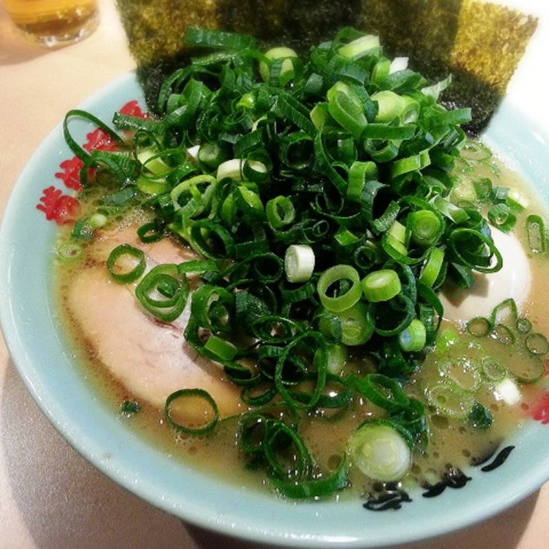 ラーメン 九条ネギトッピング(元町家 （もとまちや）)