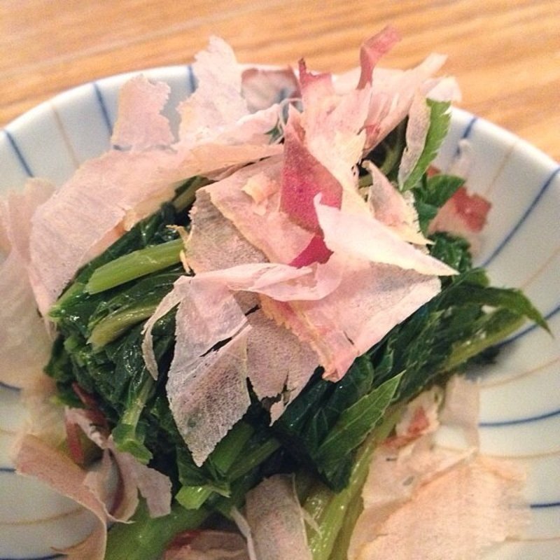 あしたばのお浸し(癒庵)