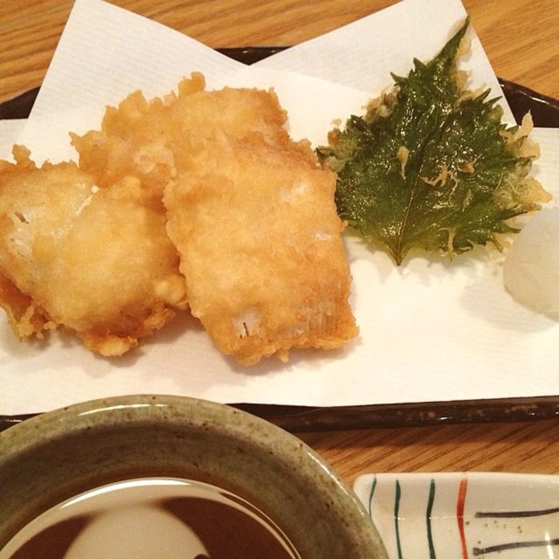 鱧の天ぷら(癒庵)