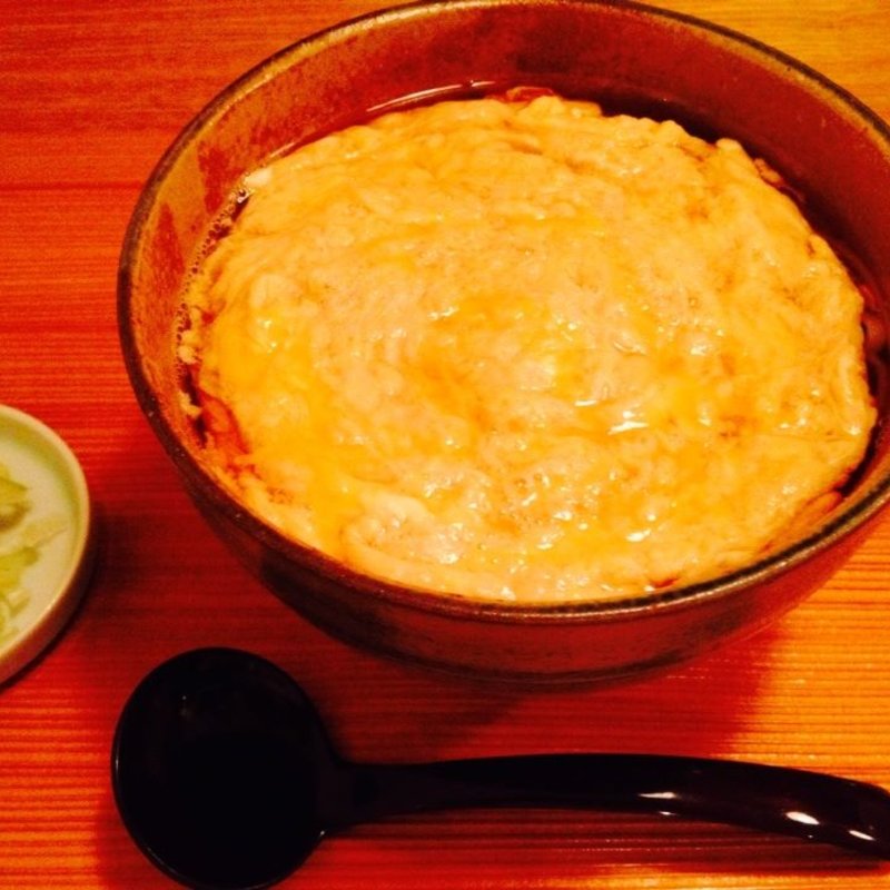 玉子とじそば(癒庵)