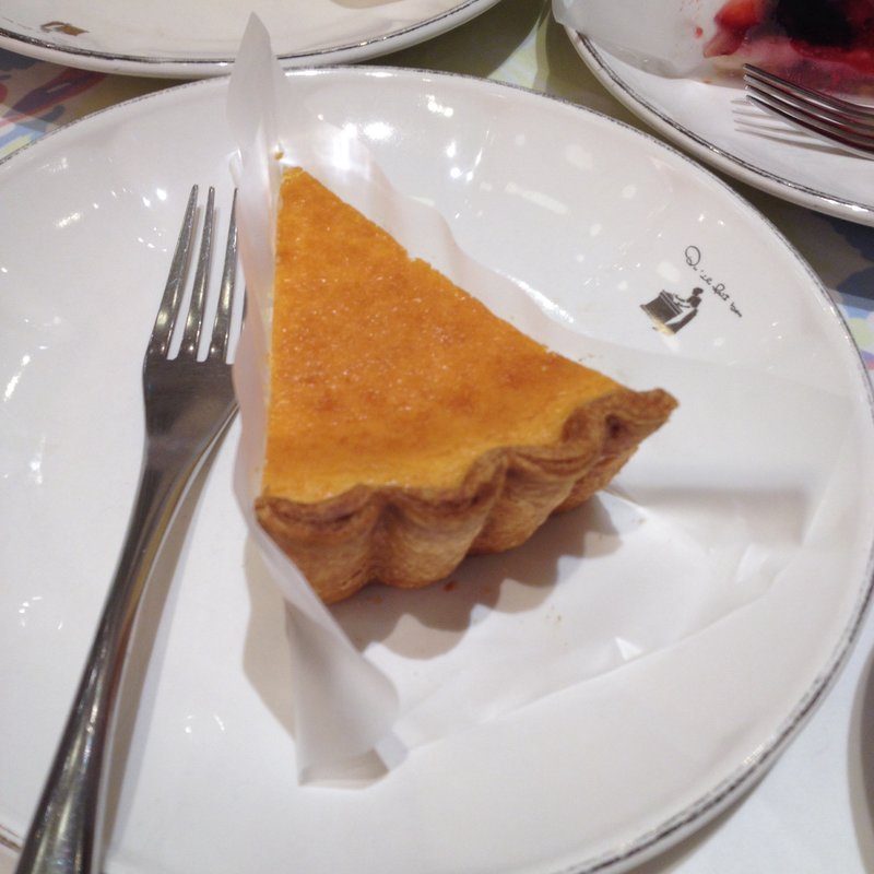 ブルターニュ産“ルガール”クリームチーズのタルト(キル フェ ボン グランメゾン銀座 （Qu'il fait bon）)