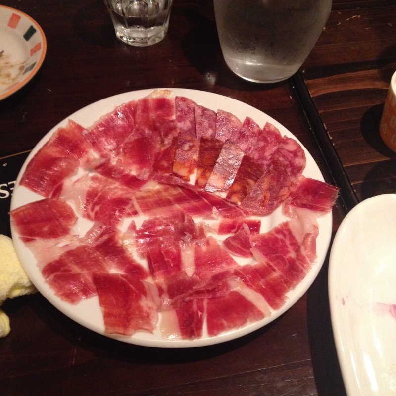 イベリコ豚の生ハム(Bar Barraca)